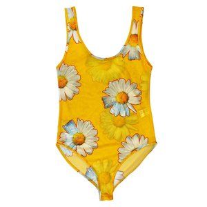 Flower Mesh Clasp Body Suit